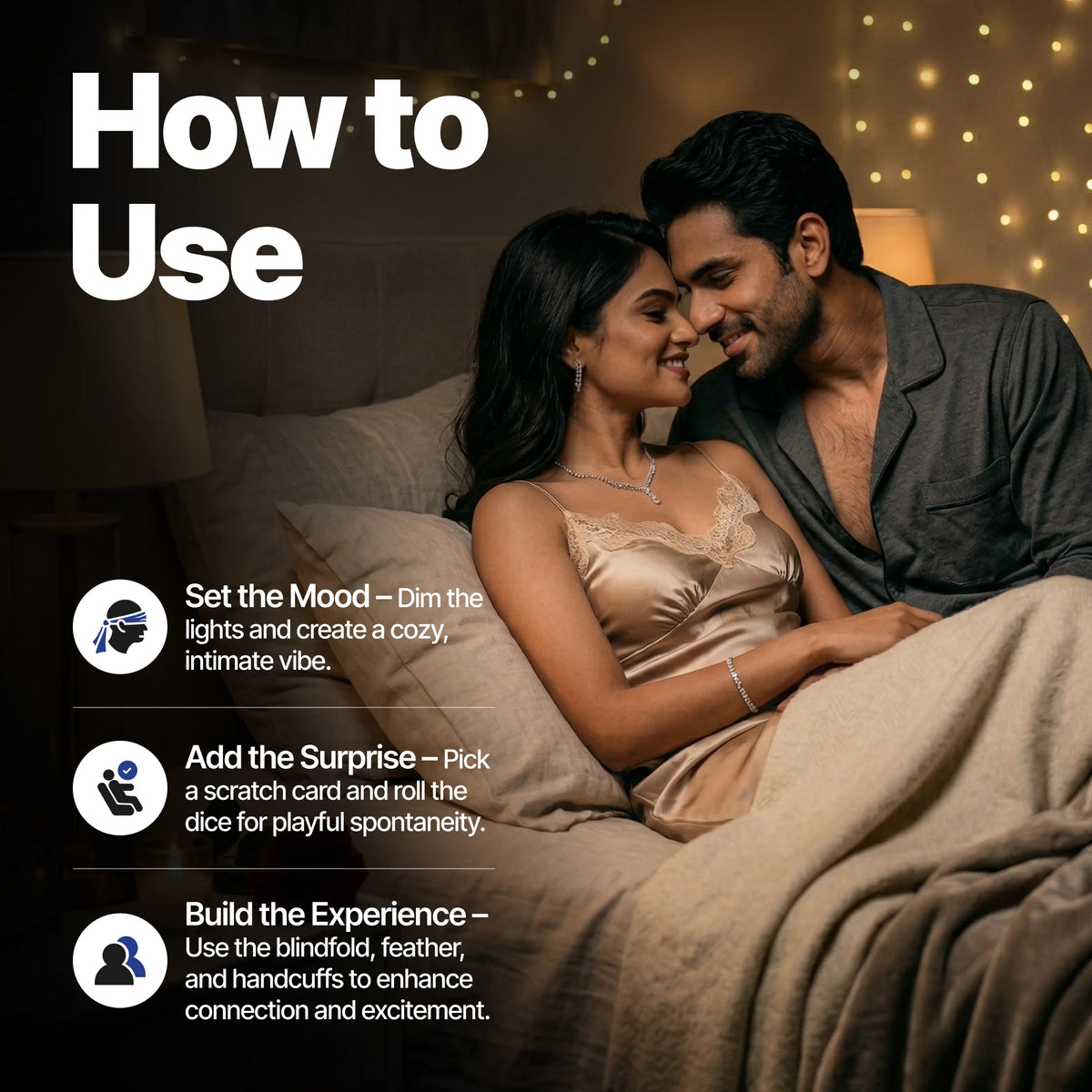 Nooky Dare Box- 5-in-1 Date Night kit for Couples