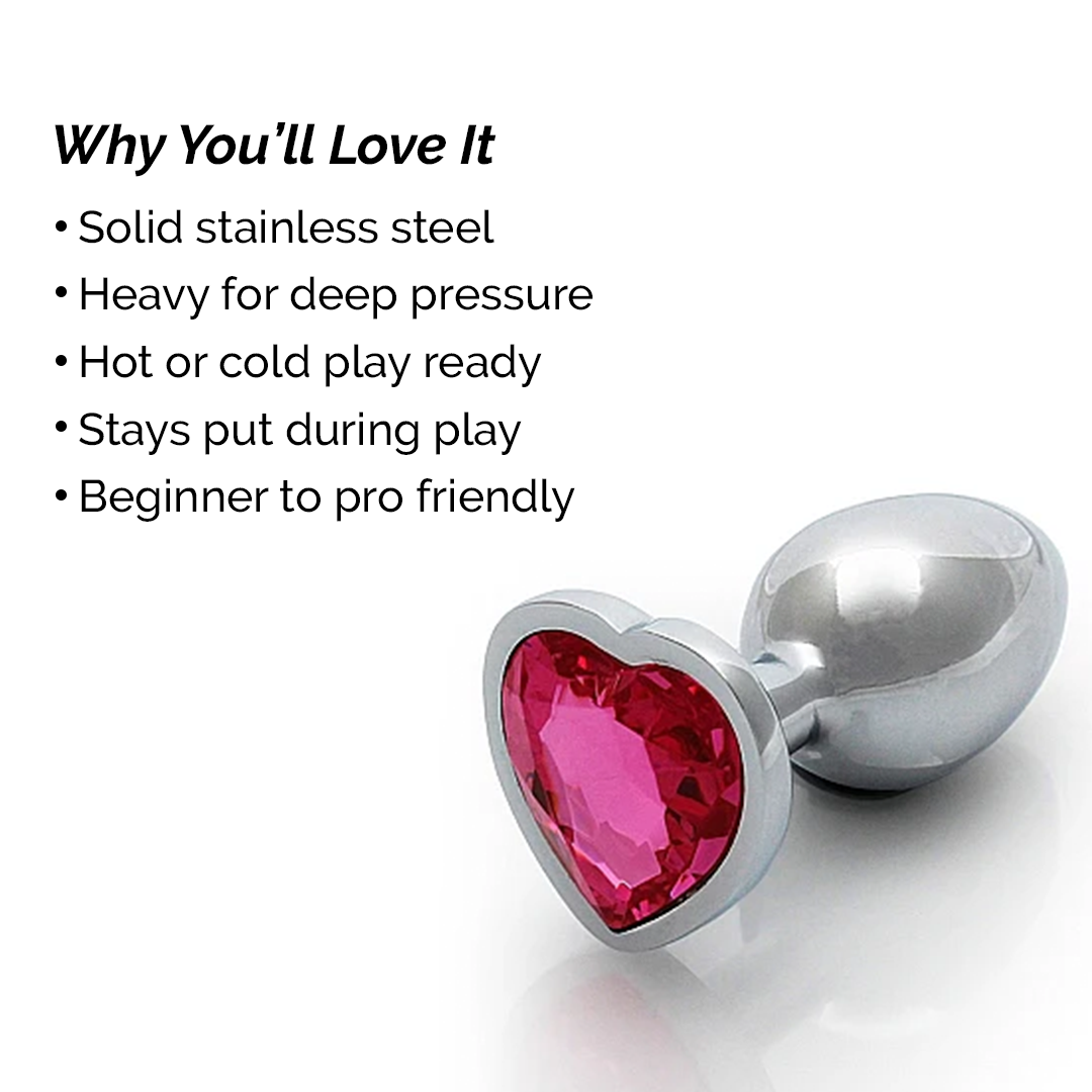 Keystone Butt Plug (Medium) : Cold, Hard, and Seriously Hot