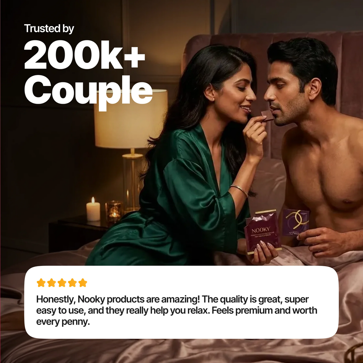 Nooky Dare Box- 5-in-1 Date Night kit for Couples