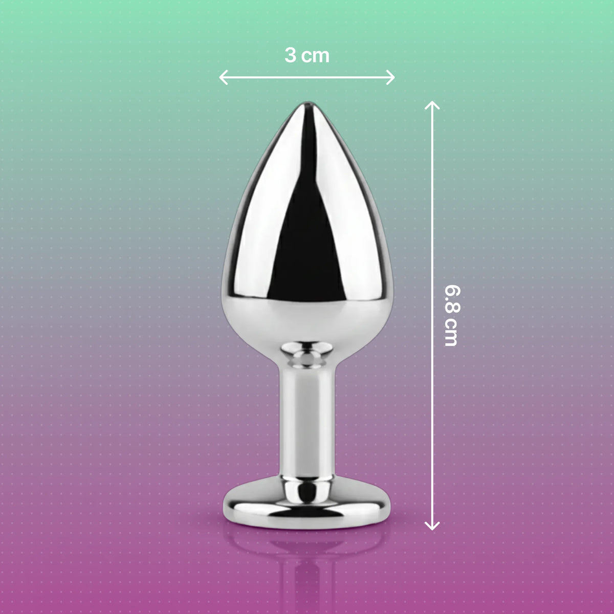 Nooky Core-2-in-1 Kit | Heart Metal Butt Plug & Water based  Natural Lube