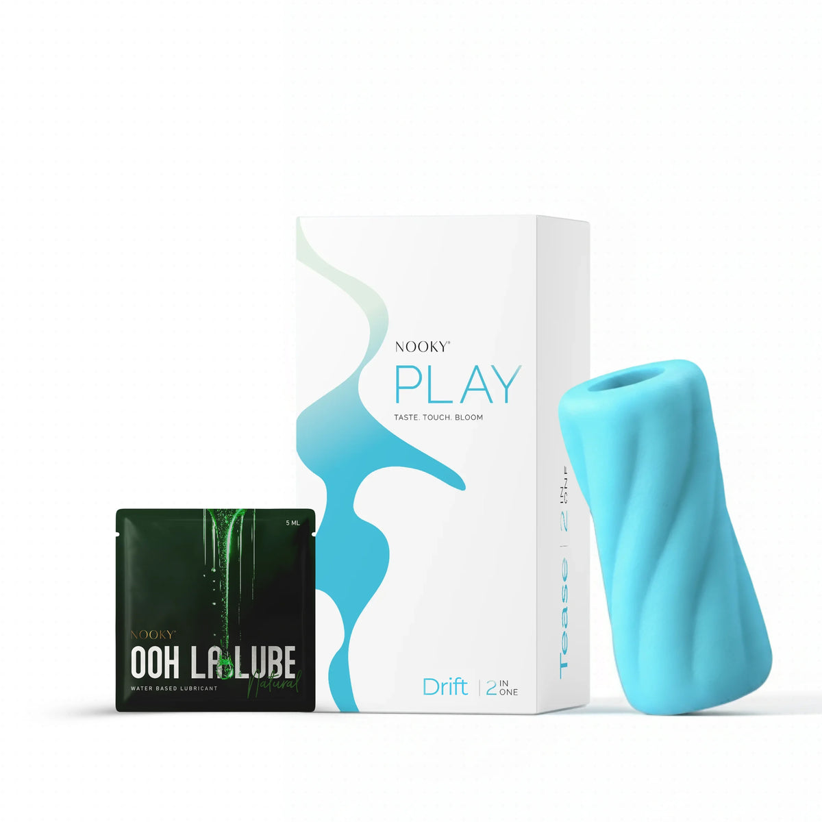 Nooky Drift -2-in-1 Kit | Men’s Stroker & Water based Natural Lube