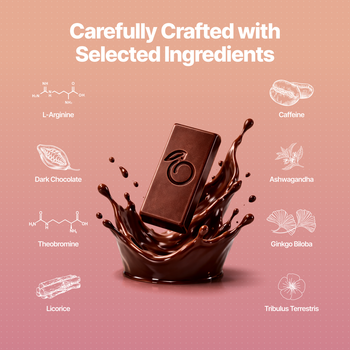 Herb Infused Choco Bar for Women