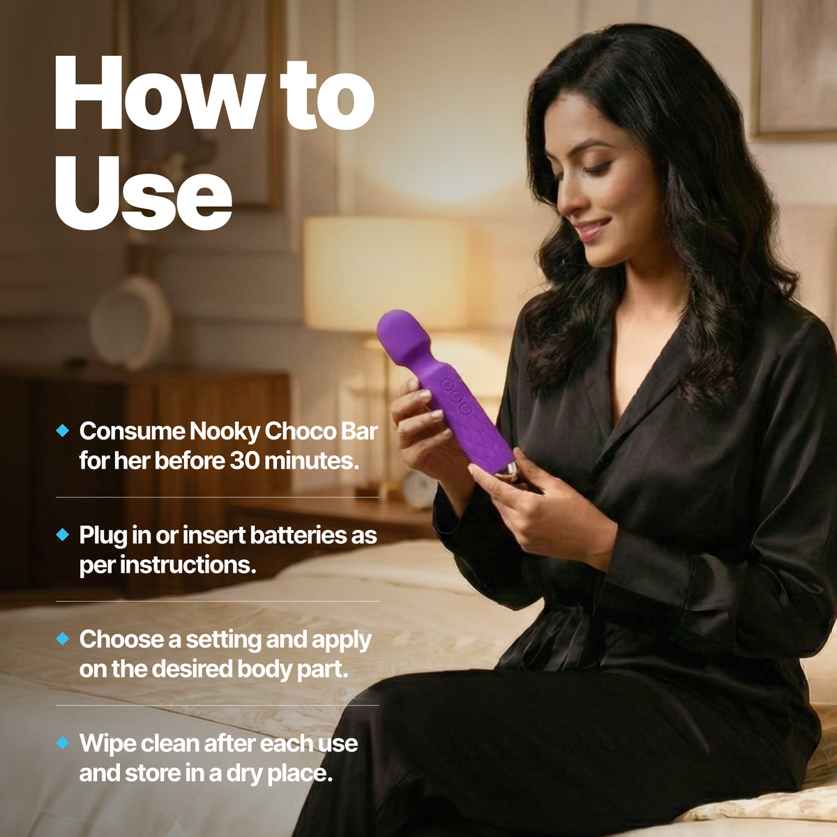 Nooky Melt 2-in-1 Kit | Massager & Chocolate