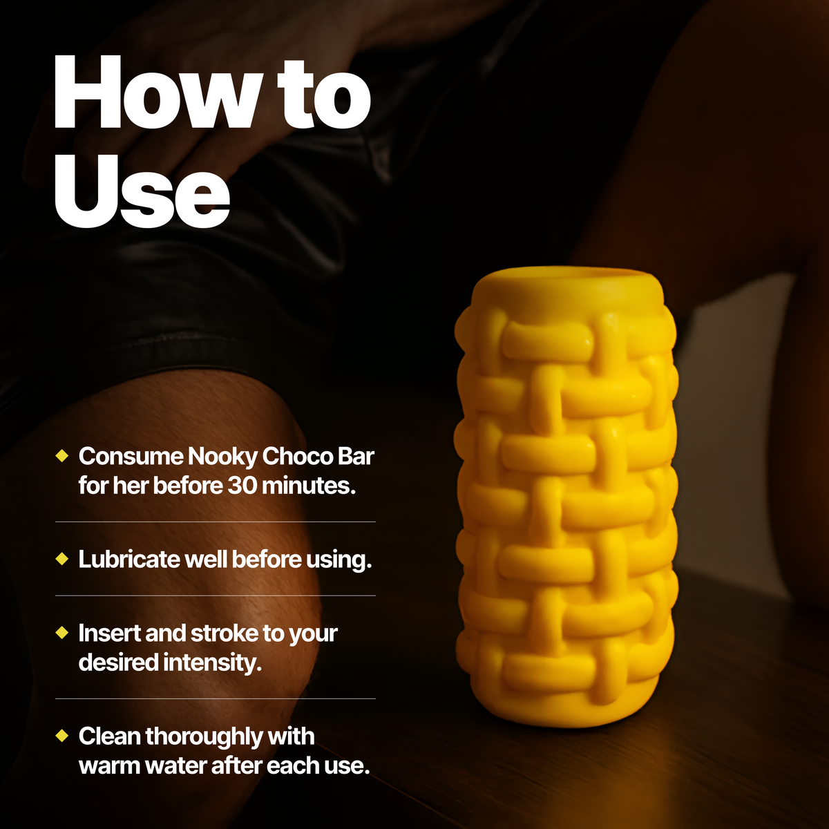 Nooky Moan 2-in-1 Kit | Men’s Stroker & Chocolate